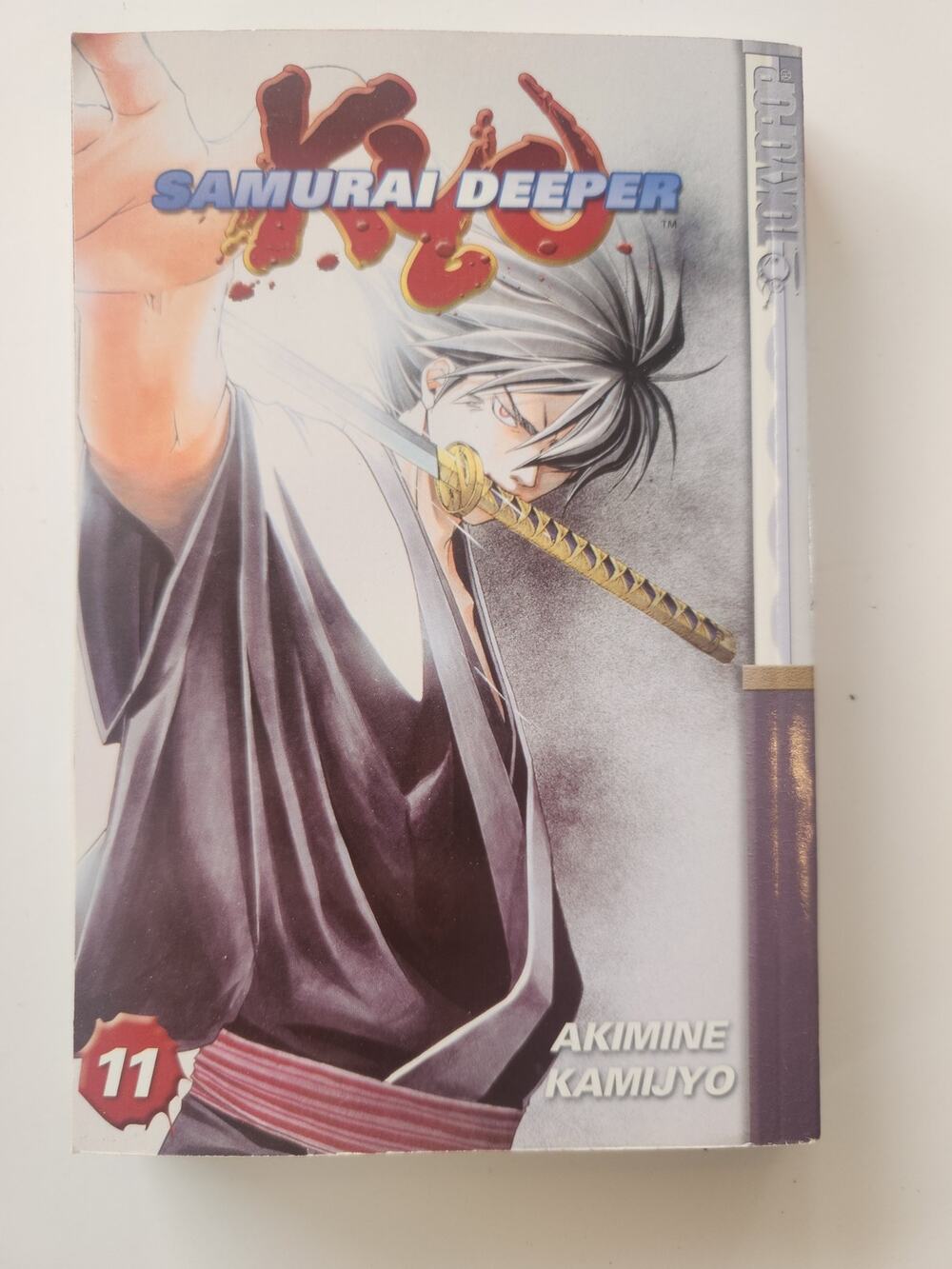 Samurai Deeper Kyo Vol 11 Manga Akimine Kamijyo Tokyopop English Graphic Novel